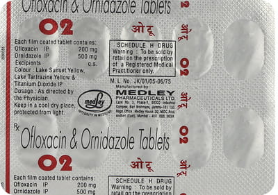 O2 Strip Of 10 Tablets