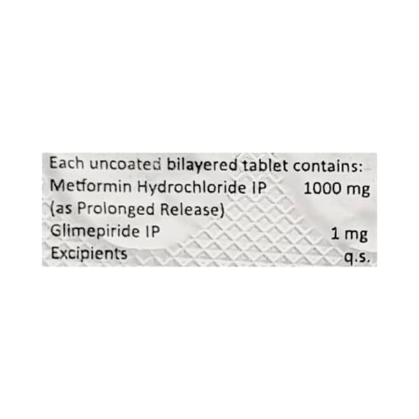 Obimet Gx 1mg Forte Strip Of 10 Tablets