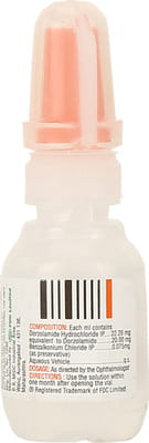 Ocudor Bottle Of 5ml Eye Drops