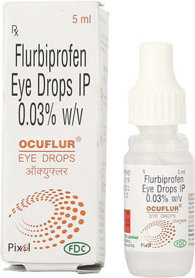 Ocuflur Bottle Of 5ml Eye Drops
