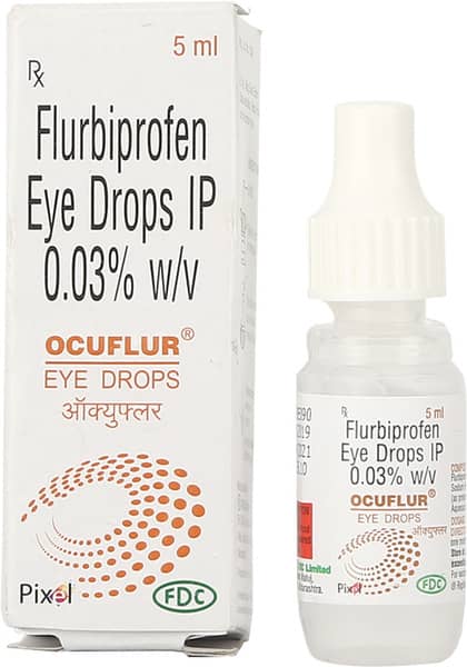 Ocuflur Bottle Of 5ml Eye Drops