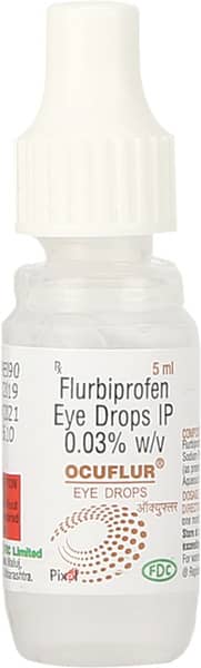 Ocuflur Bottle Of 5ml Eye Drops