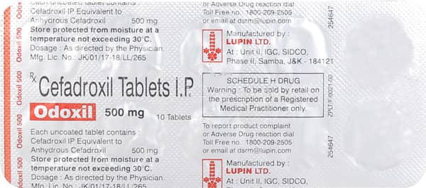Odoxil 500mg Tablet