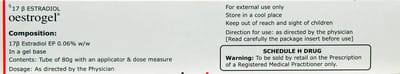 Oestrogel Gel 80gm