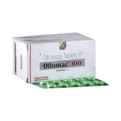 Oflomac 100mg Strip Of 10 Tablets