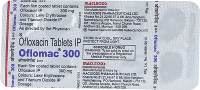 Oflomac 300mg Strip Of 10 Tablets