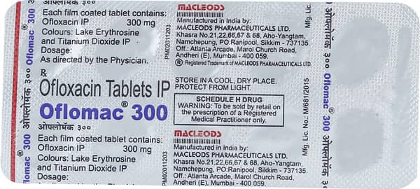 Oflomac 300mg Strip Of 10 Tablets