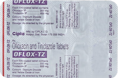 Oflox Tz Strip Of 10 Tablets