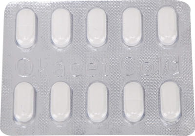 Okacet Cold Strip Of 10 Tablets