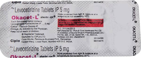 Okacet L Tablet