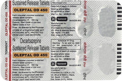 Oleptal Od 450mg Strip Of 10 Tablets