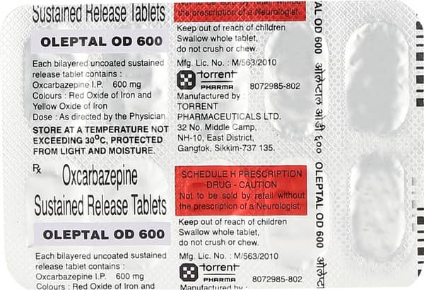 Oleptal Od 600mg Strip Of 10 Tablets
