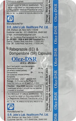 Olez Dsr Strip Of 10 Capsules