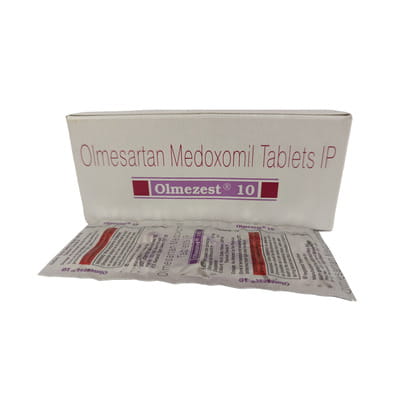 Olmezest 10mg Strip Of 10 Tablets