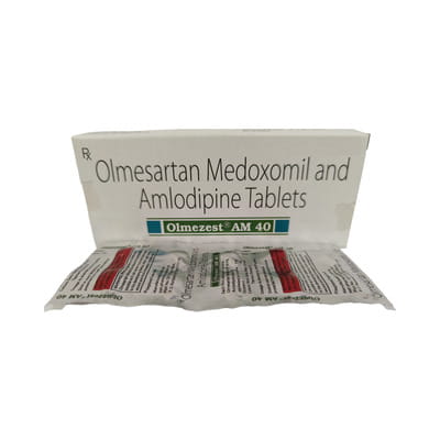 Olmezest Am 40mg Strip Of 10 Tablets