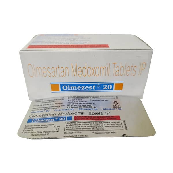 Olmezest 20 Tablet