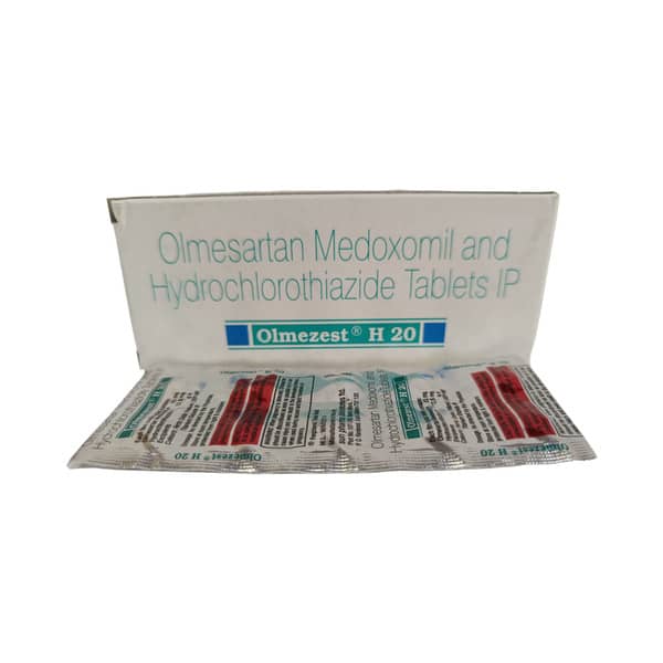 Olmezest H 20mg Strip Of 10 Tablets