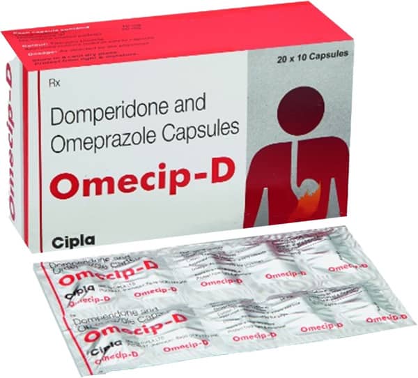 Omecip D Strip Of 10 Capsules
