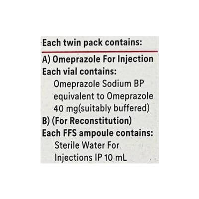 Omez 40mg Dry Vial Of 1 Powder For Injection