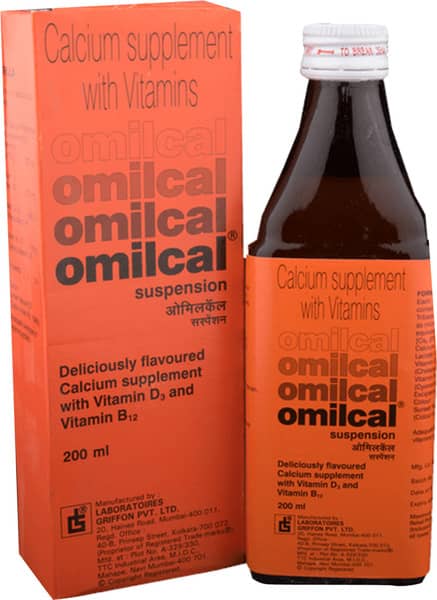 Omilcal Bottle Of 200ml Suspension