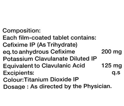 Omnicef O Cv 200mg Strip Of 10 Tablets