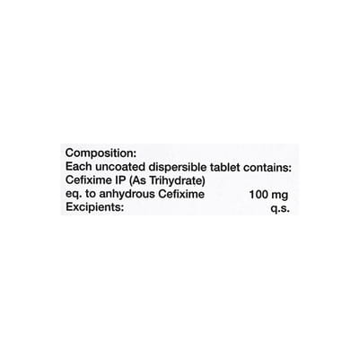 Omnicef O Dt 100mg Strip Of 10 Tablets