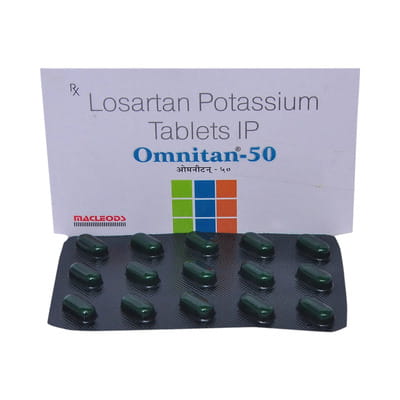 Omnitan 50mg Strip Of 10 Tablets