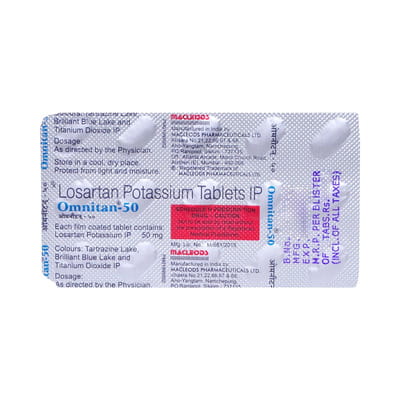 Omnitan 50mg Strip Of 10 Tablets
