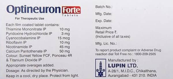Optineuron Forte Tablet