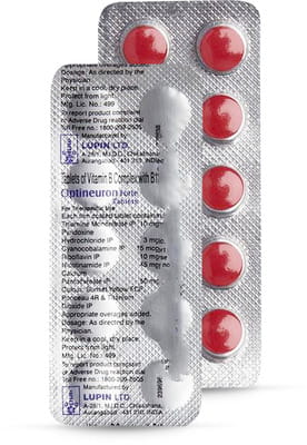 Optineuron Forte Strip Of 10 Tablets