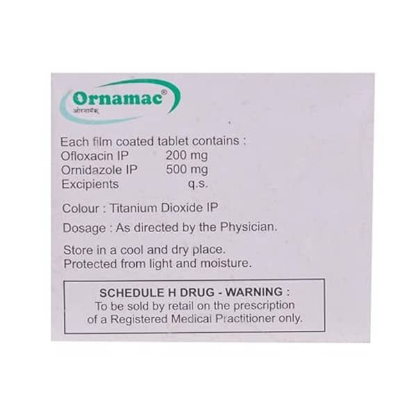 Ornamac Strip Of 10 Tablets