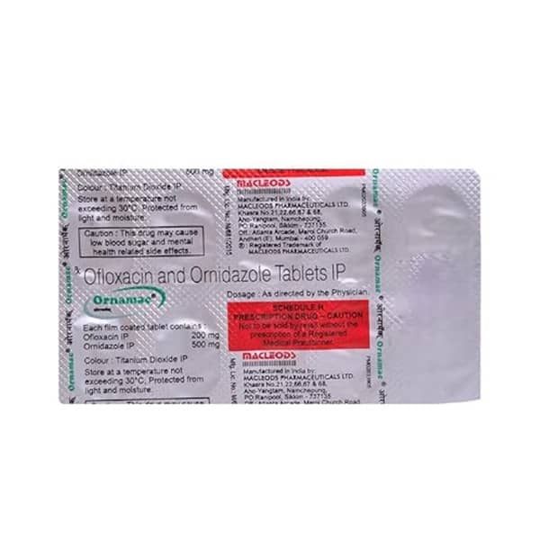 Ornamac Strip Of 10 Tablets