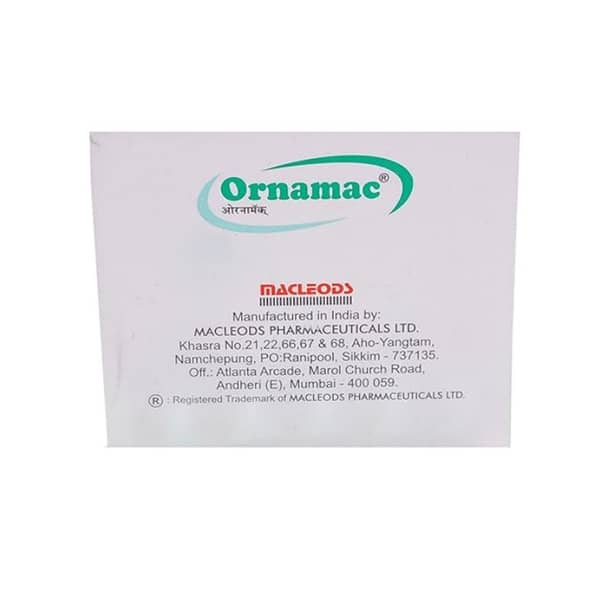 Ornamac Strip Of 10 Tablets