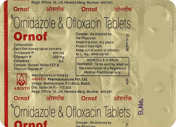 Ornof Strip Of 10 Tablets