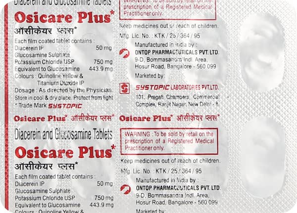 Osicare Plus Strip Of 10 Tablets