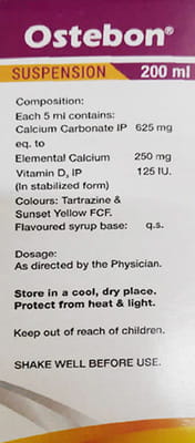 Ostebon Bottle Of 200ml Suspension