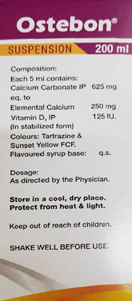Ostebon Bottle Of 200Ml Suspension