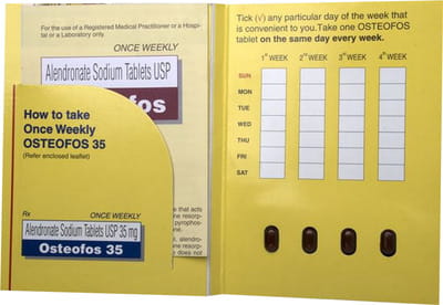 Osteofos 35mg Strip Of 4 Tablets