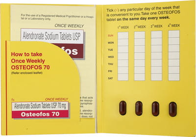 Osteofos 70mg Strip Of 4 Tablets