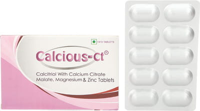 Calcious Ct Strip Of 10 Tablets