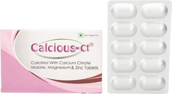 Calcious Ct Strip Of 10 Tablets