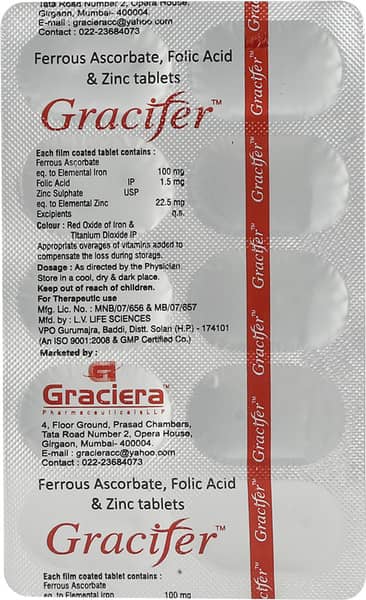 Gracifer Strip Of 10 Tablets