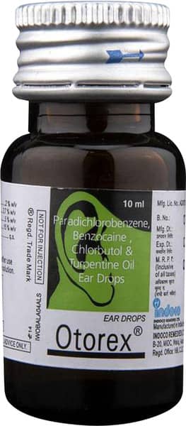Otorex Bottle Of 10ml Ear Drops