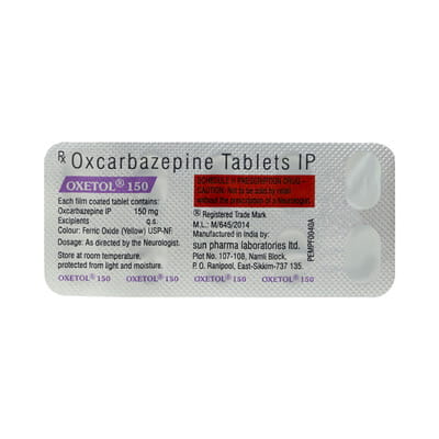 Oxetol 150mg Strip Of 10 Tablets
