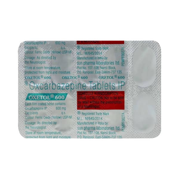 Oxetol 600mg Strip Of 10 Tablets