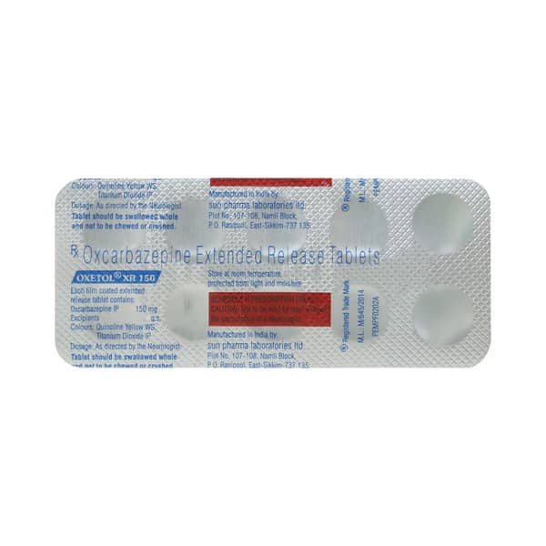 Oxetol Xr 150mg Strip Of 10 Tablets