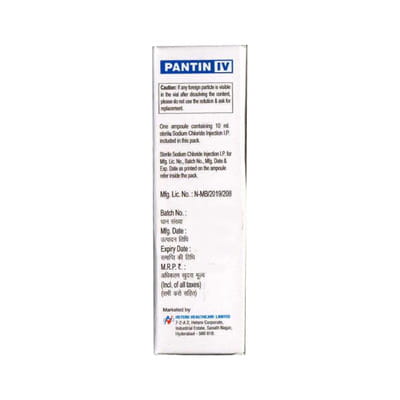 Pantium Iv 40mg Dry Vial Of 1 Powder For Injection