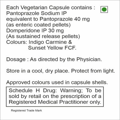 Pantofix D Strip Of 10 Veg Capsules
