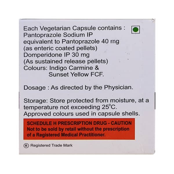 Pantofix D Strip Of 10 Veg Capsules