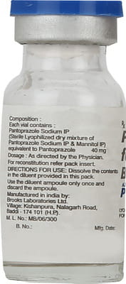 Pantop 40mg Dry Vial Of 1 Powder For Injection